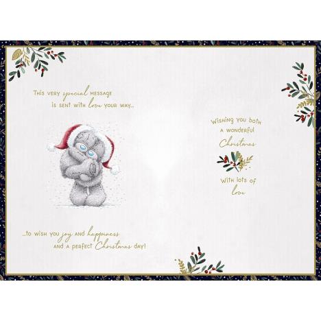 Daughter & Son-In-Law Me to You Bear Handmade Christmas Card Extra Image 1